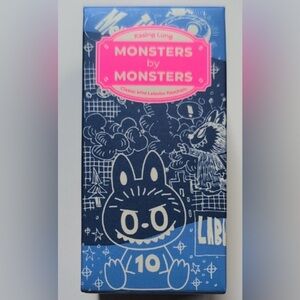 Limited Edition Monsters by Monsters 10th Anniversary Zimomo Labubu Keychain